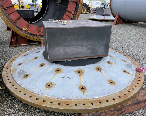 Unused Outotec 2.7m X 4.1m (8.6' X 13.5') Rod Mill, 450 Hp (336 Kw) Motor)